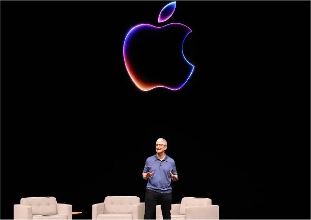 Акции Apple слегка ослабли на фоне сдержанных прогнозов